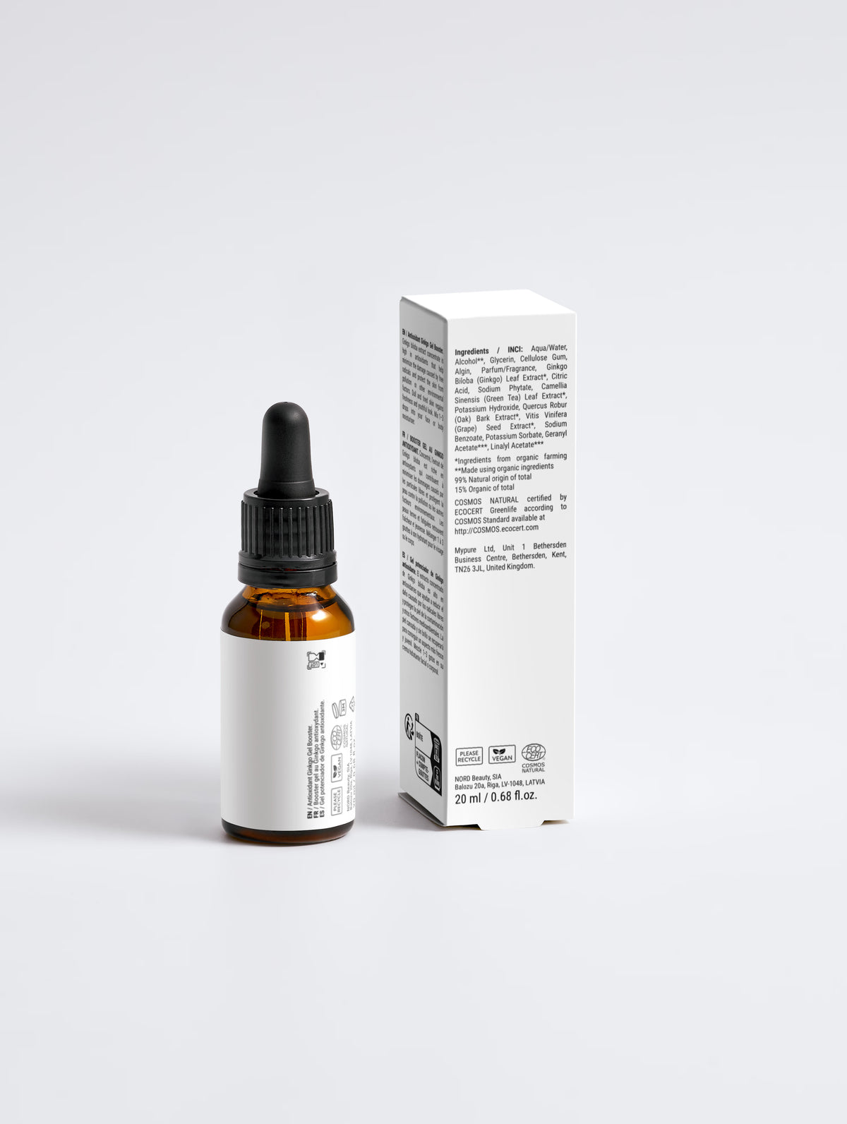Antioxidant Ginkgo Gel Booster Mini