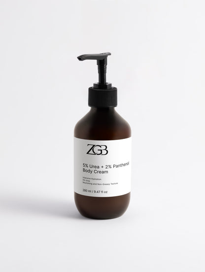 5% Urea + 2% Panthenol Body Cream