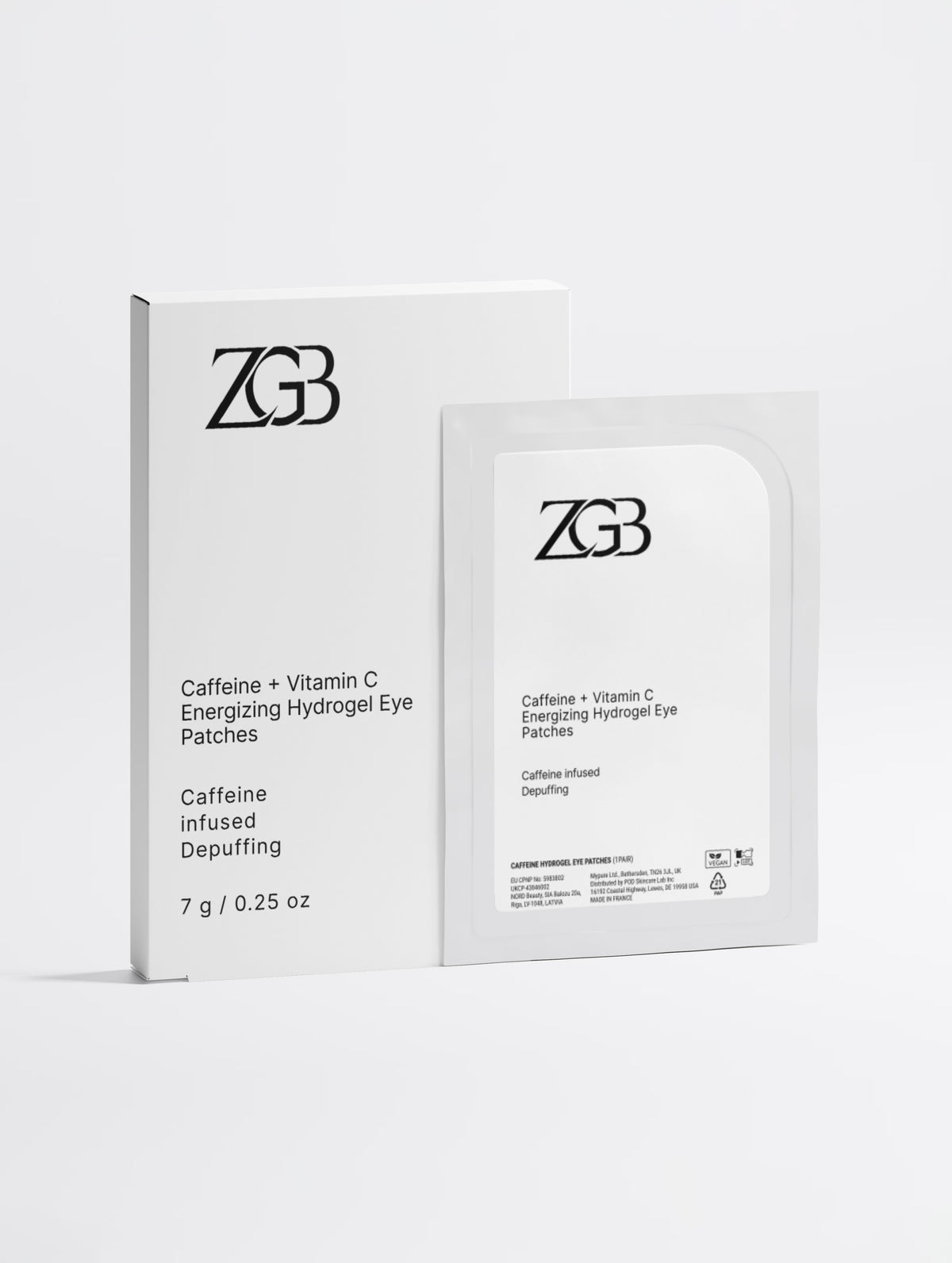 Caffeine + Vitamin C Energizing Hydrogel Eye Patches