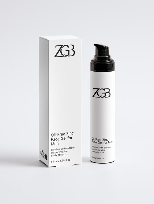 Oil-Free Zinc Face Gel for Men